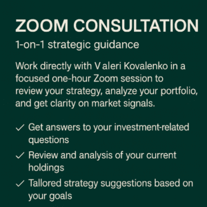 Zoom Consultation — 1-on-1 Strategic Guidance - 1 Hour
